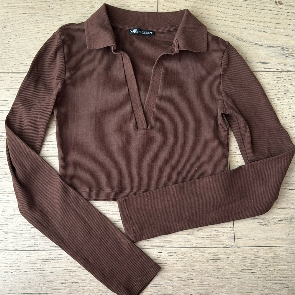 ZARA COLLAR CROP